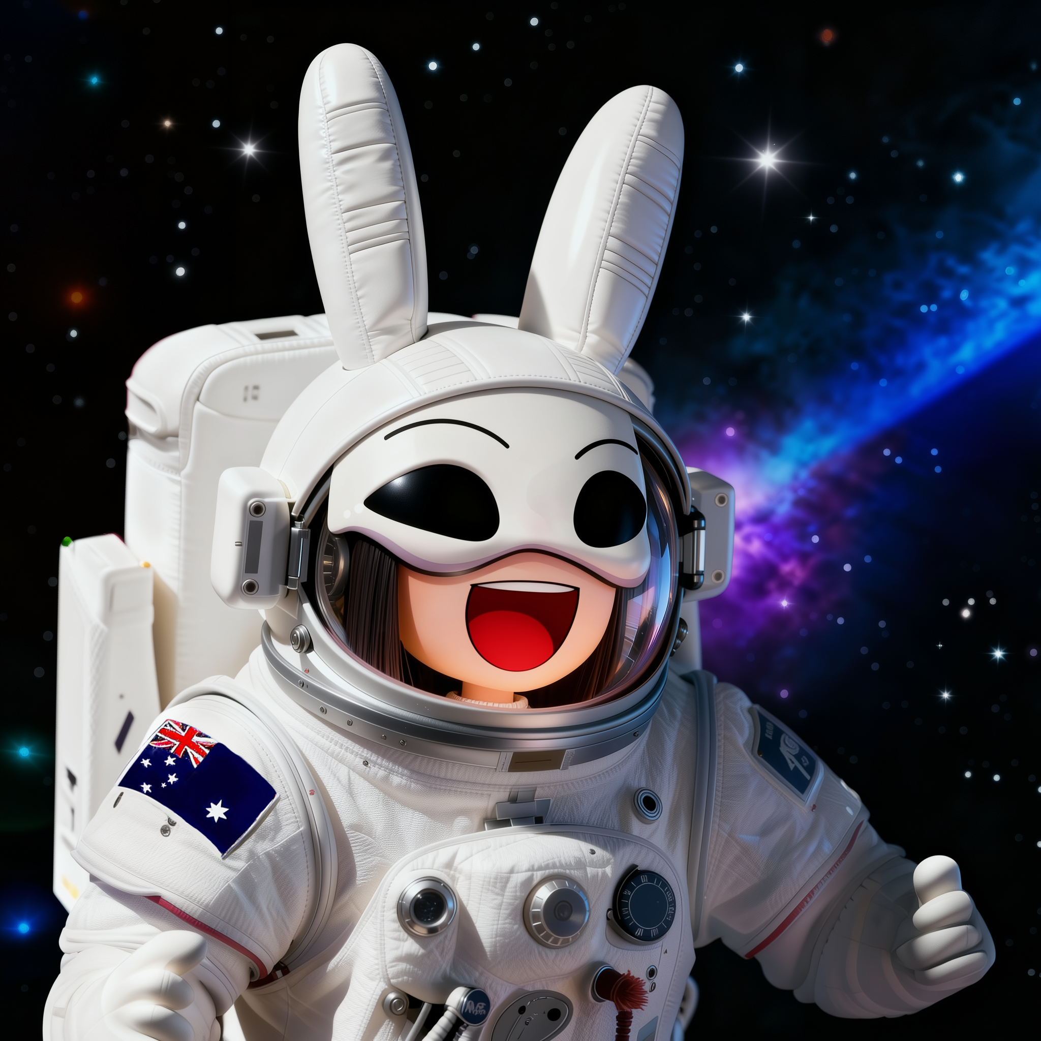 Cartoon Chilligma In Space